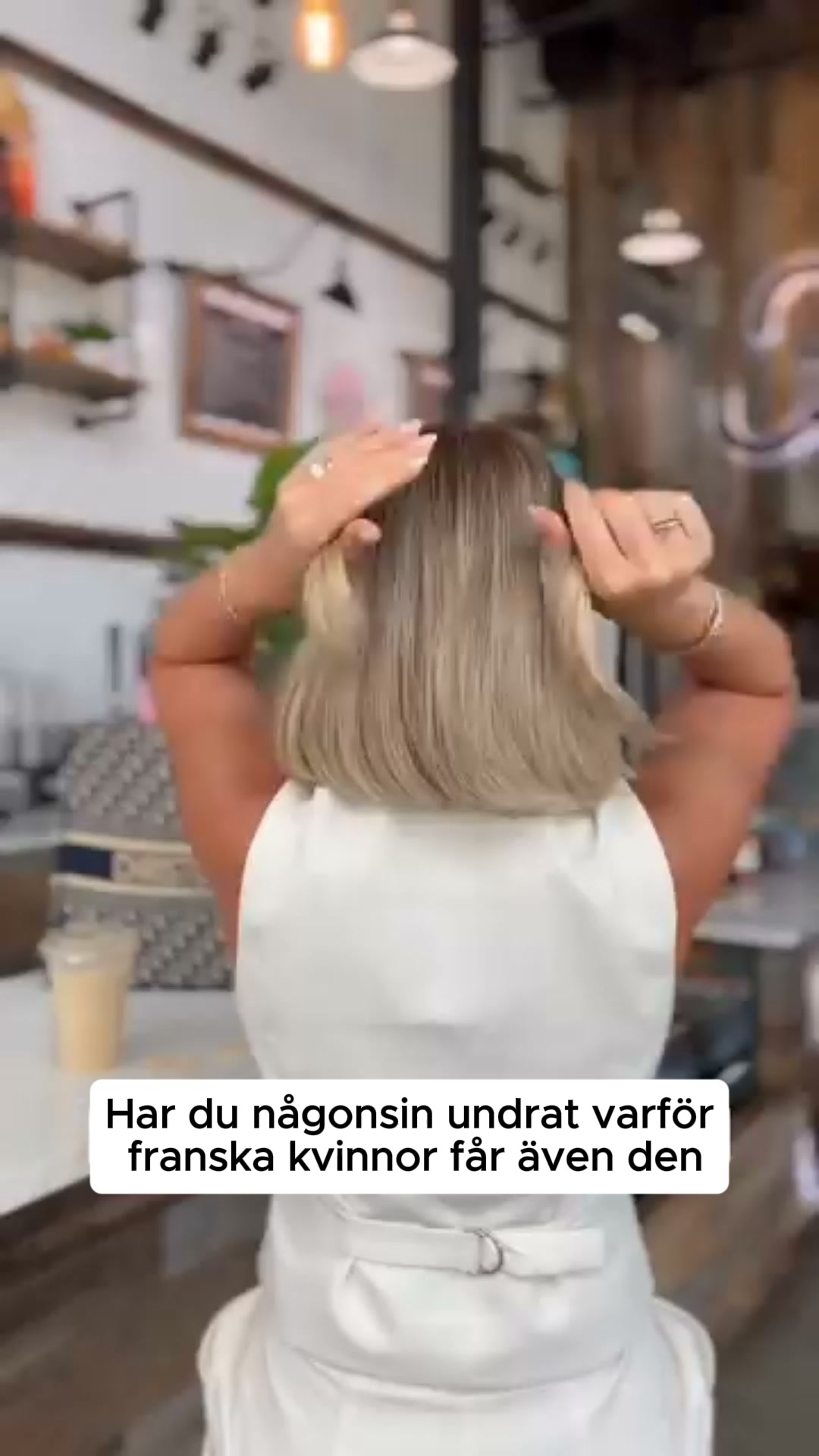 Hemligheten bakom franskt elegant hår