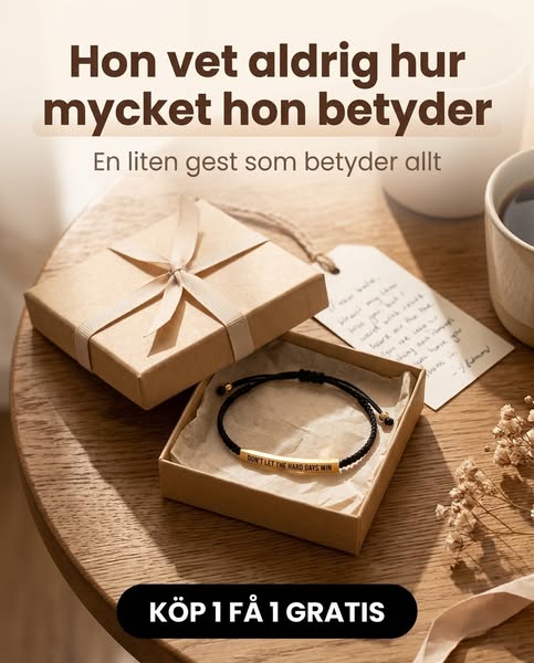 Ge den andra till någon du bryr dig om.