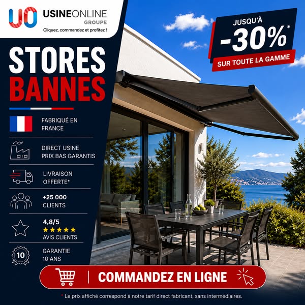 Prix usine - Jusqu'à -30% de réduction !
