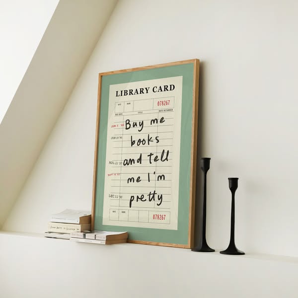 Prints For Book Lovers