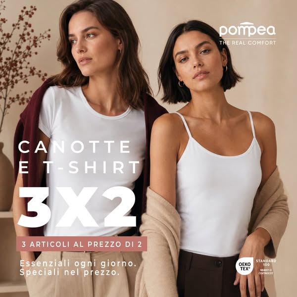 Canotte & T-Shirt Pompea