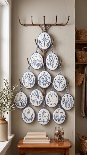 Complete Oval Embroidery DIY Kit With All Supplies – Ditch Generic Mass-Produced Decorations