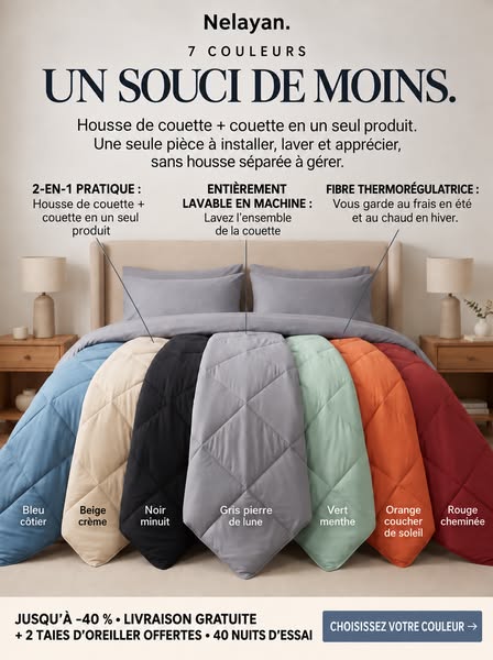 Et si faire votre lit ne prenait que 10 secondes ?