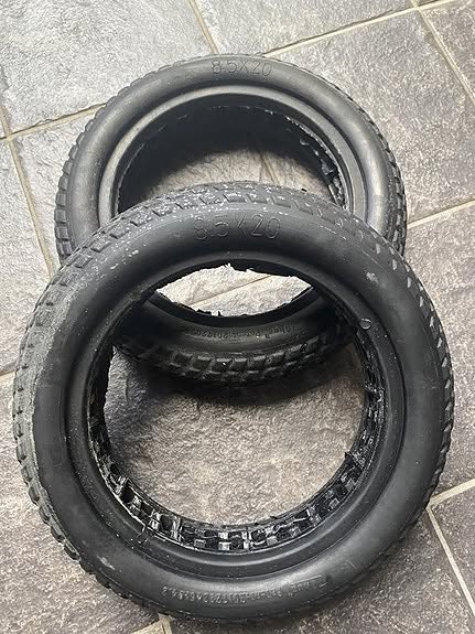 Punkteringsfria däck till elscooter