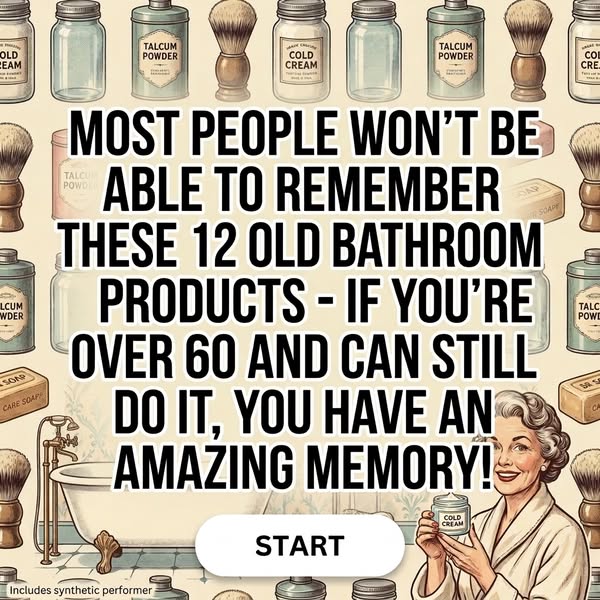 Old Bathroom Products Everyone Used
