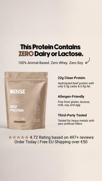 3 Ingredients. 22g Protein. That’s It.