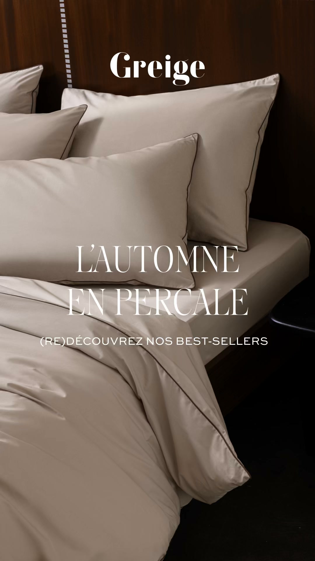 Le confort en percale