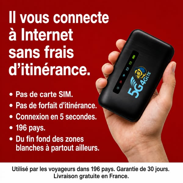 5G illimitée sans frais de roaming !