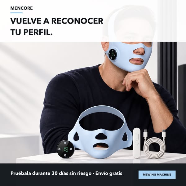 Mewing Machine | Máscara EMS para uma mandíbula mais definida