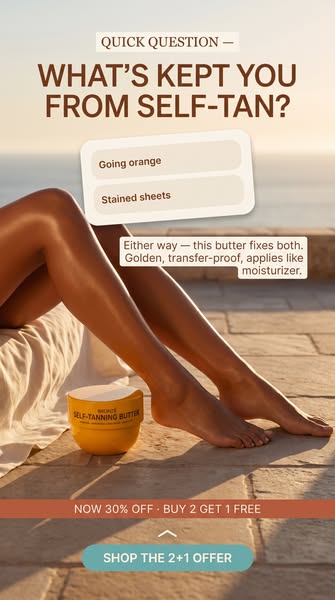 Look sun-kissed without touching the sun.
