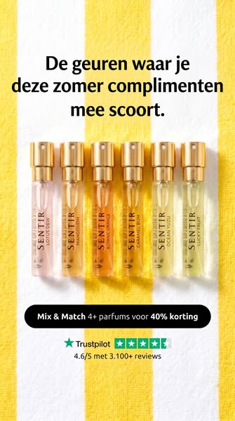40% korting bij 4+ parfums