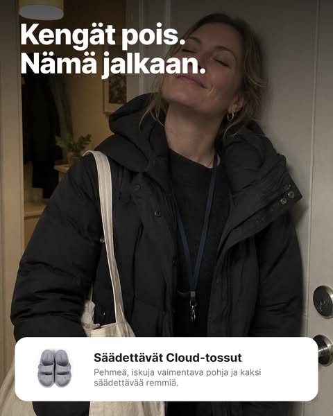 Kuin kävelisi pilvillä
