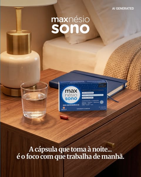 Anúncio de Maxnésio Sono