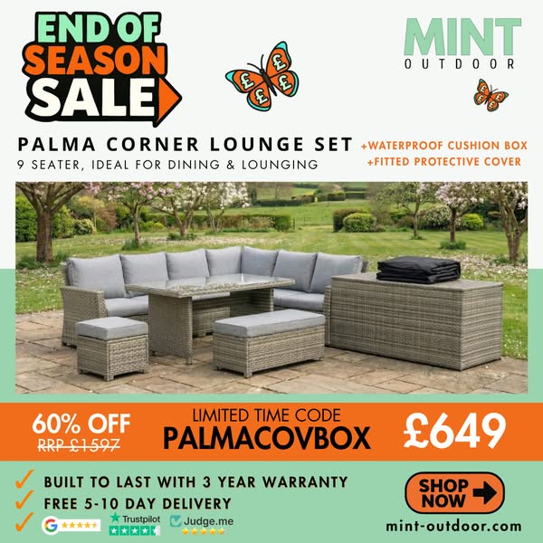 NOW FOR £649 USING CODE PALMACOVBOX