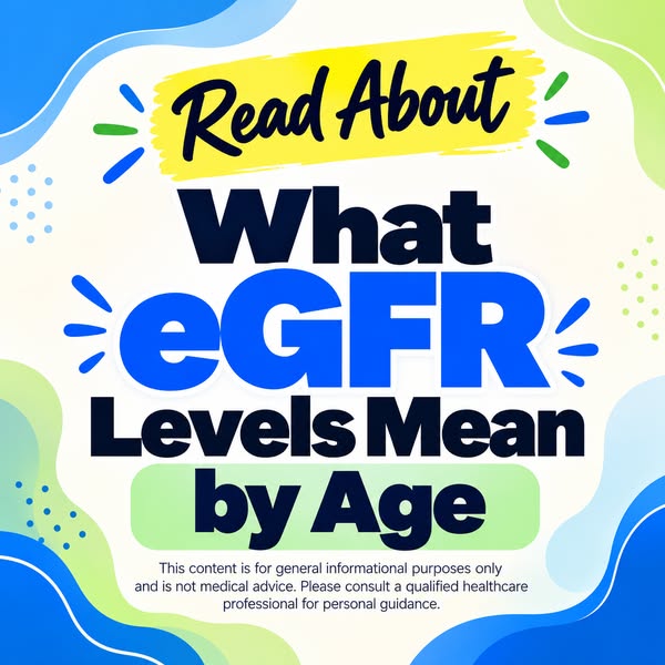 What eGFR Levels Mean by Age: A Guide