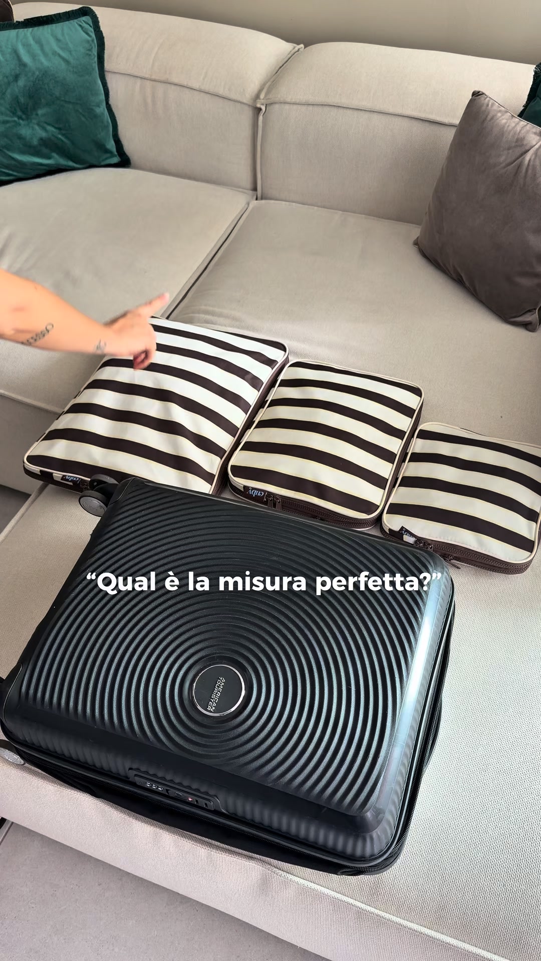 Pensati per il trolley da cabina
