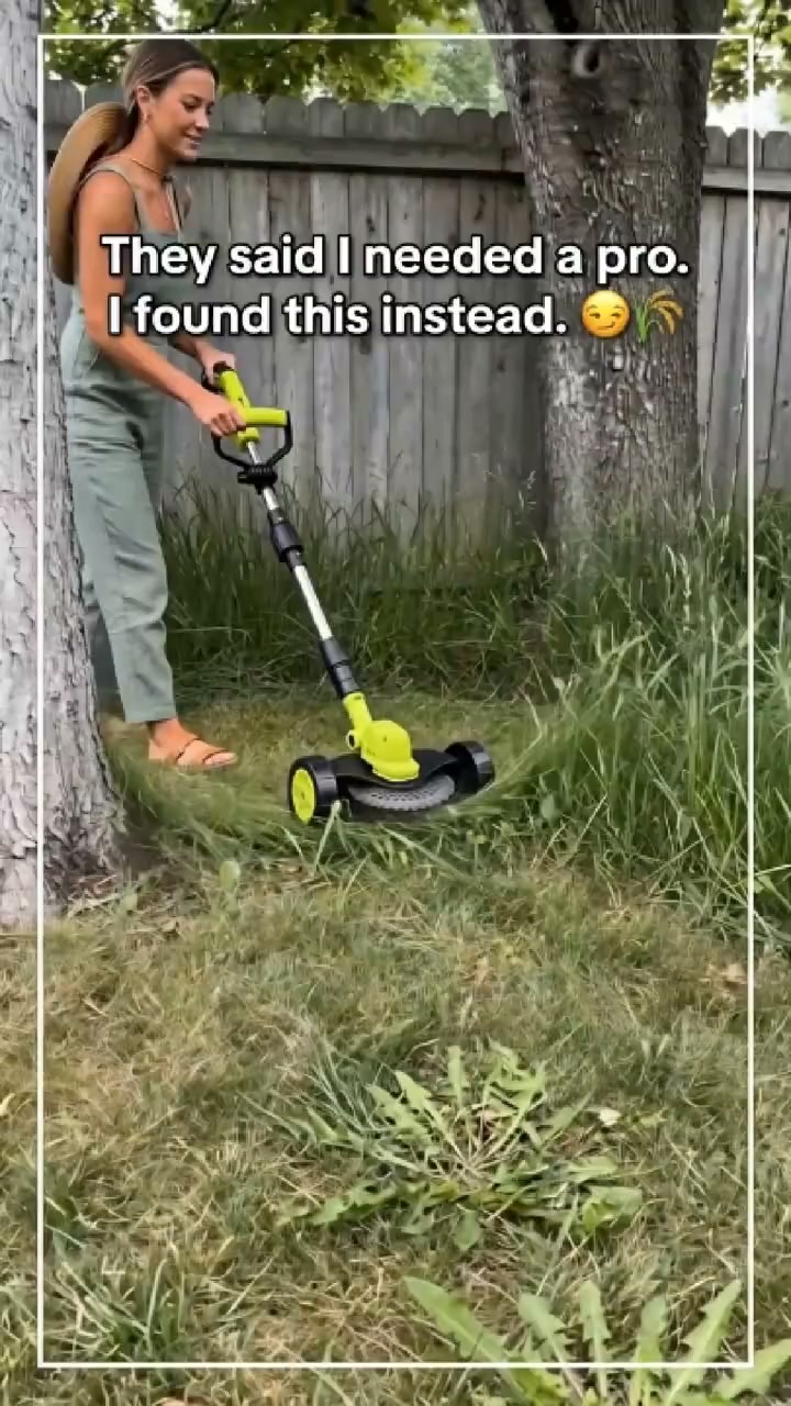 Tired of Heavy Yard Tools? Go Cordless