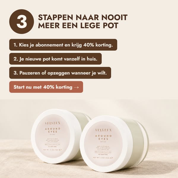 De oogverstrakker voor jouw oogzakken!