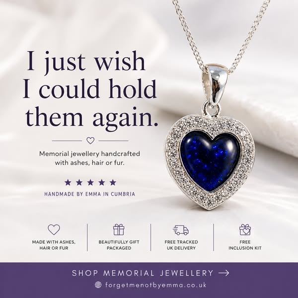Jewellery Made With Ashes or Hair