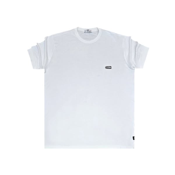 Ανδρική κοντομάνικη μπλούζα Cosi jeans - 63 - S 24 72 - regular fit tee λευκό