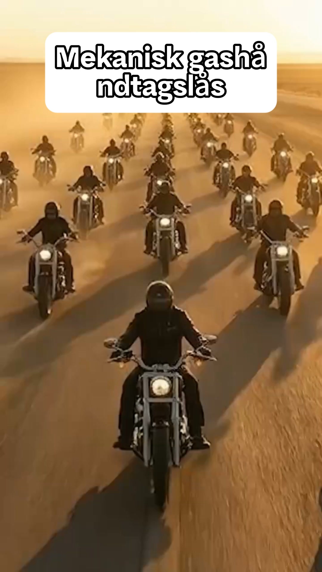 Gashåndtagsklemme til motorcykel