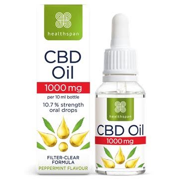 CBD Oil Drops – Super Strength – 1000mg Per 10ml Bottle