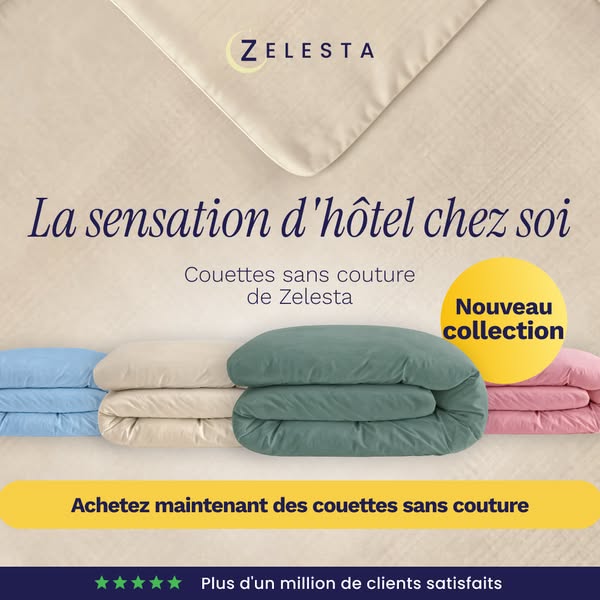 Le confort d'un hôtel à la maison | -20% de réduction