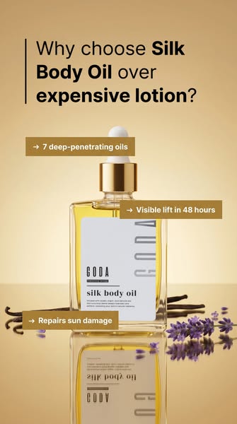 Nirast Silk Body Oil