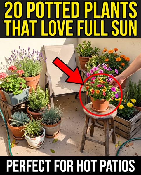 Sunny Patio Plant Picks