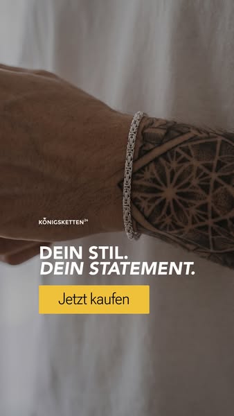 Königskette Silber: Dein starkes Statement