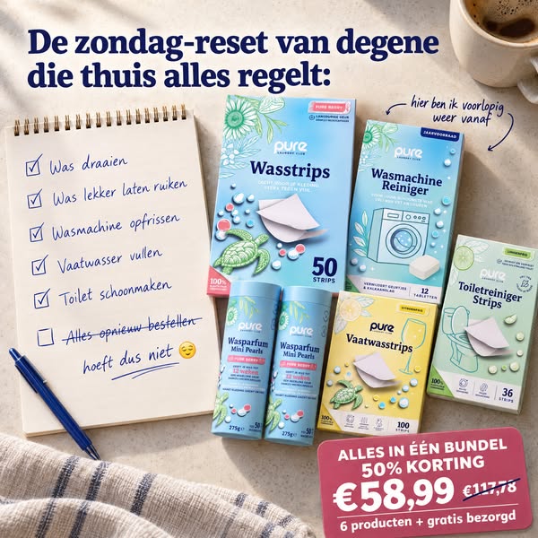 Herfstbundel: Nu €58,99 (t.w.v. €117,78)