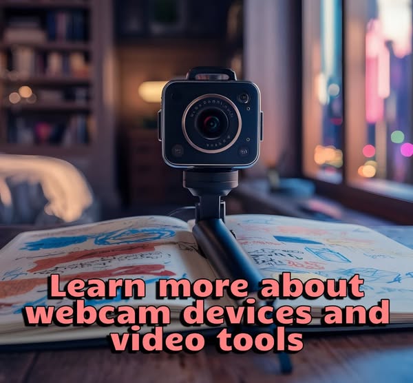 Learn more about webcam devices and video tools