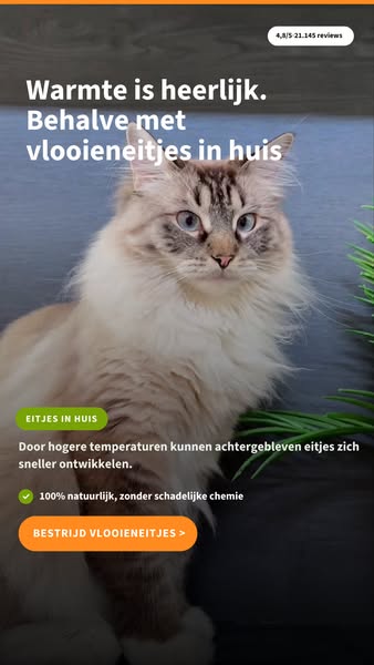 Natuurlijk tegen vlooien