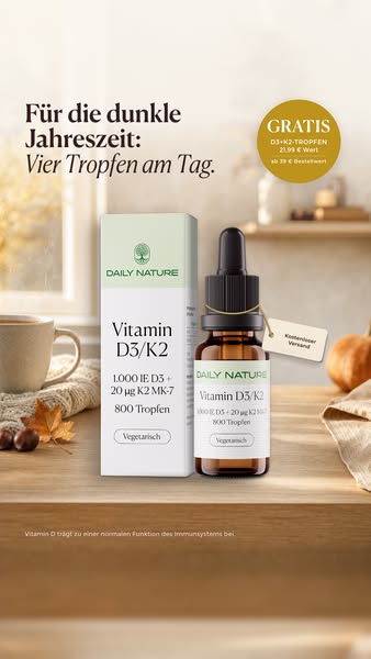 Vitamin D für dunkle Monate