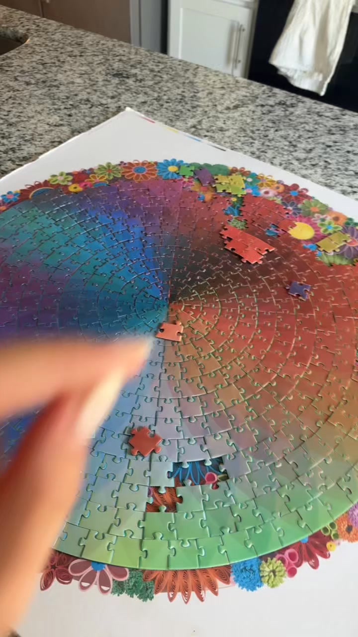 The puzzle that takes over the table