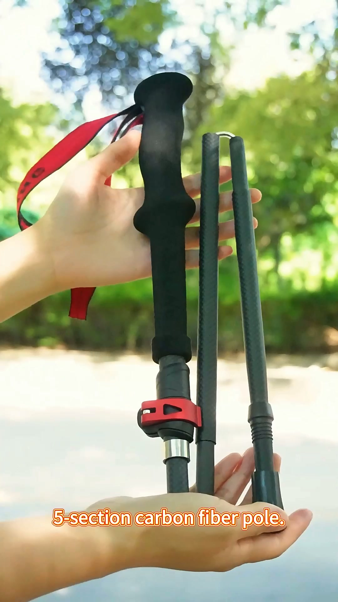 Carbon Fiber Trekking Poles