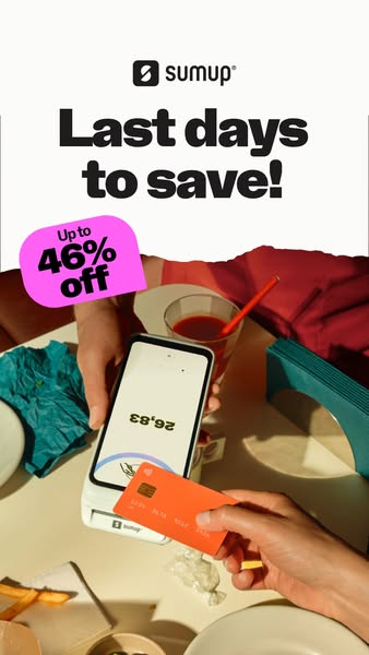 SumUp products for less