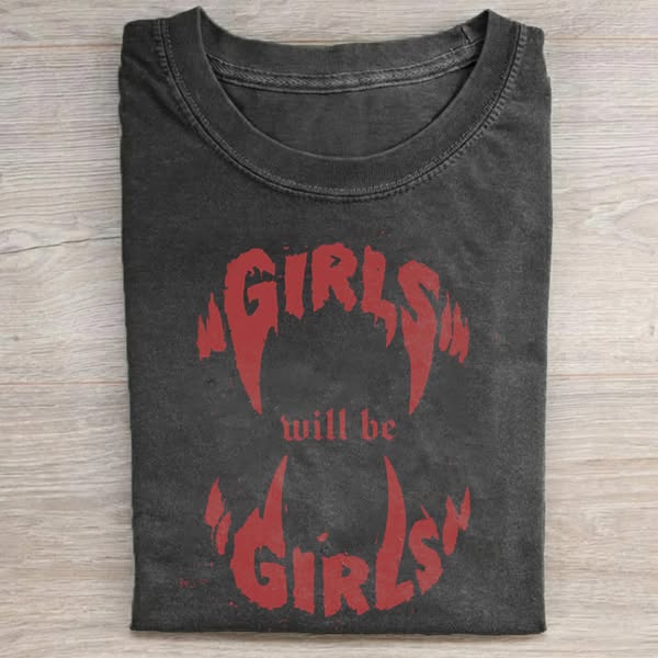 Girls Will Be Girls Vampire Bite T-shirt