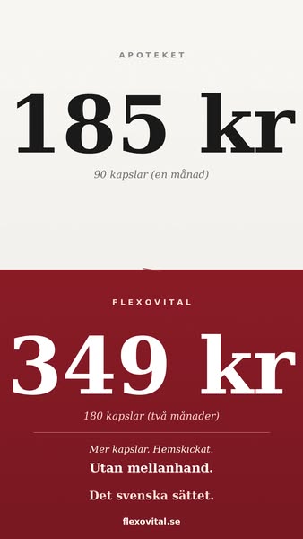 Mer kapslar. Lägre pris. Hemskickat.