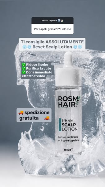 Reset Scalp Lotion - capelli grassi, forfora e dermatite seborroica