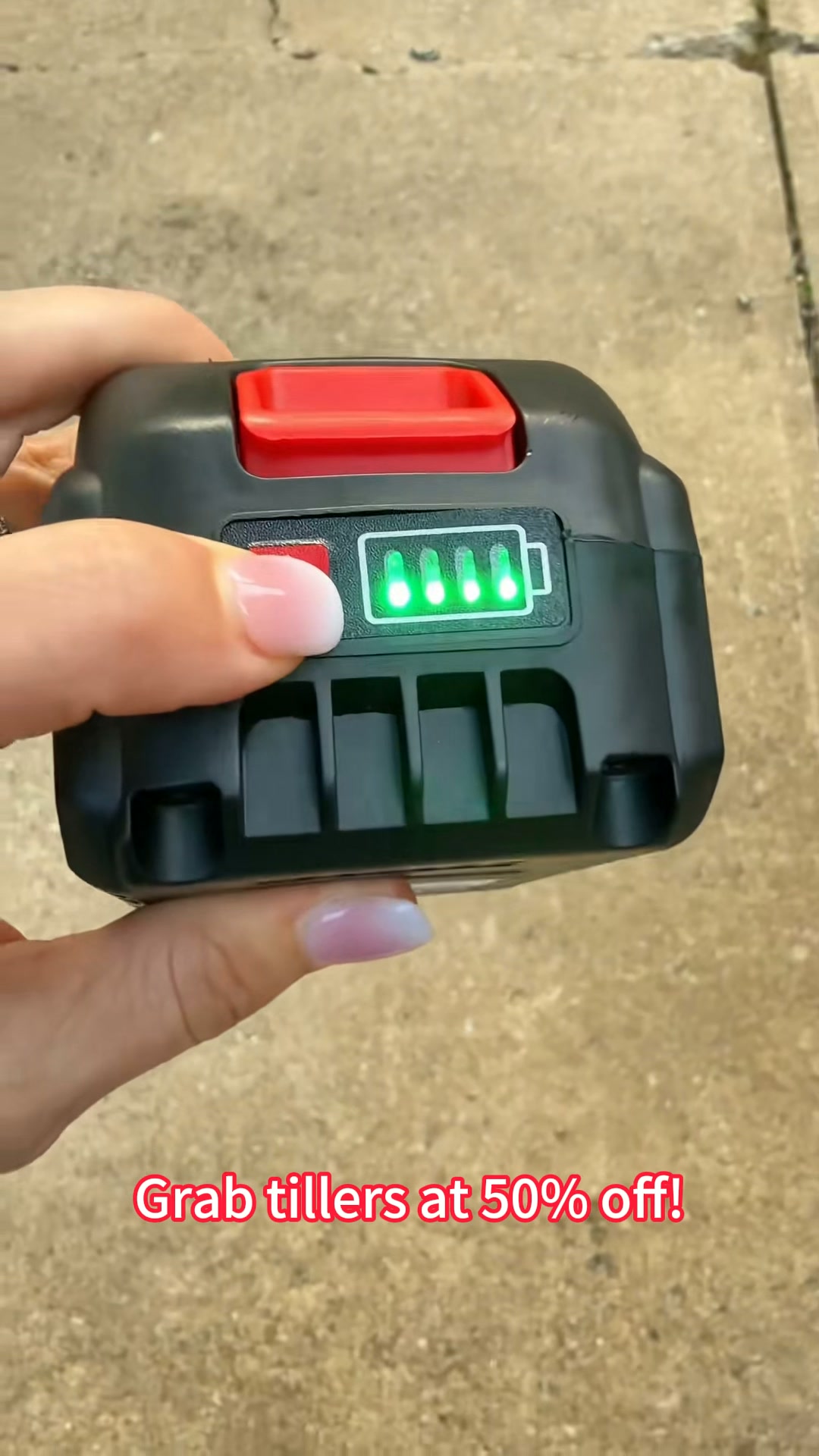 Two-button start. No accidental starts. Safe around kids and pets