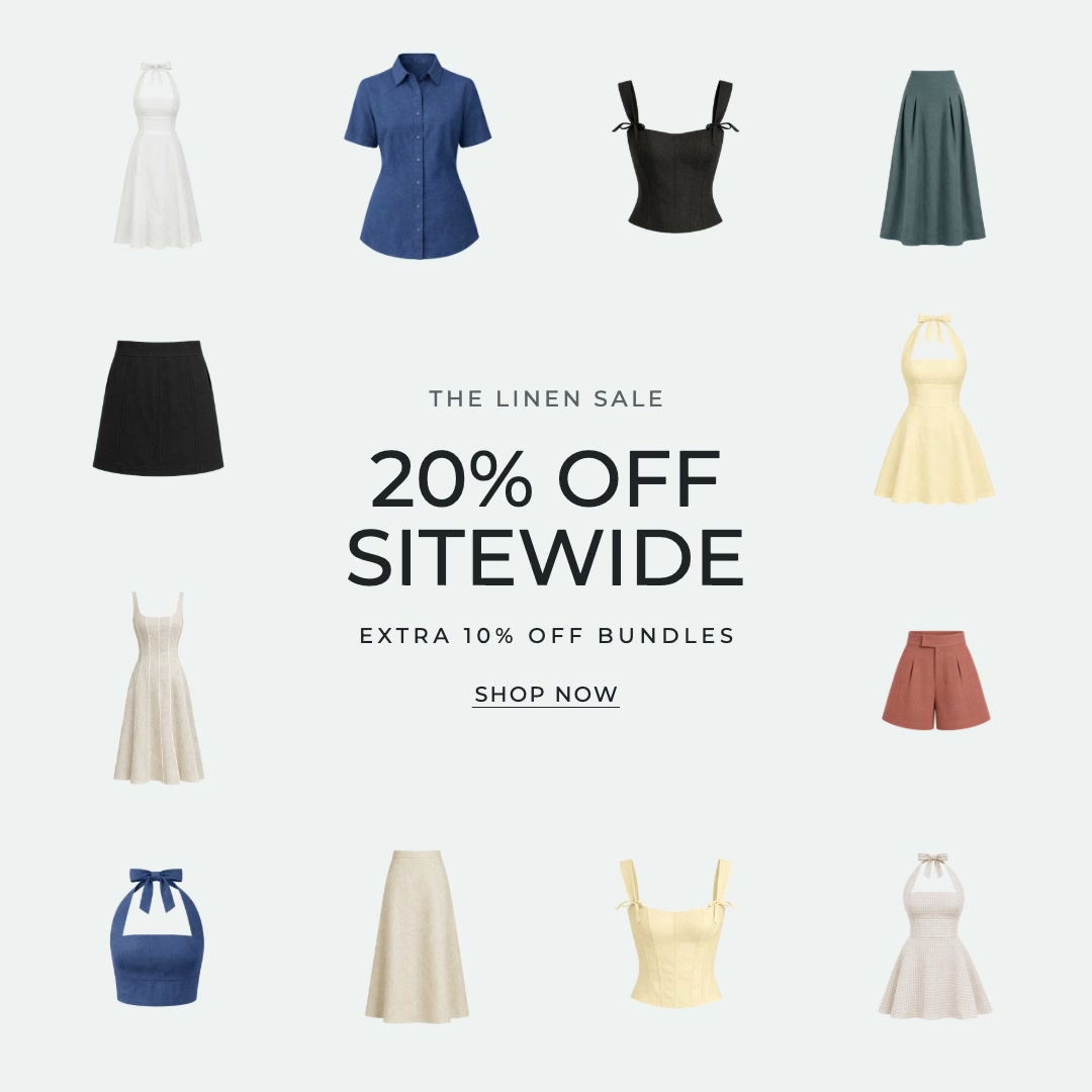 The Linen Sale is on