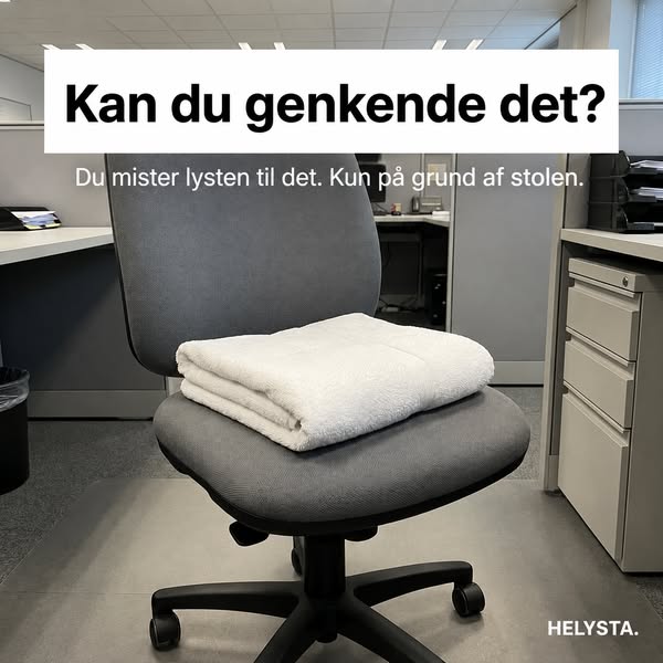 Sidder du meget? Giv din krop mere komfort.