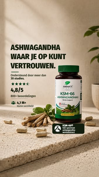 Ons eerste product in capsules