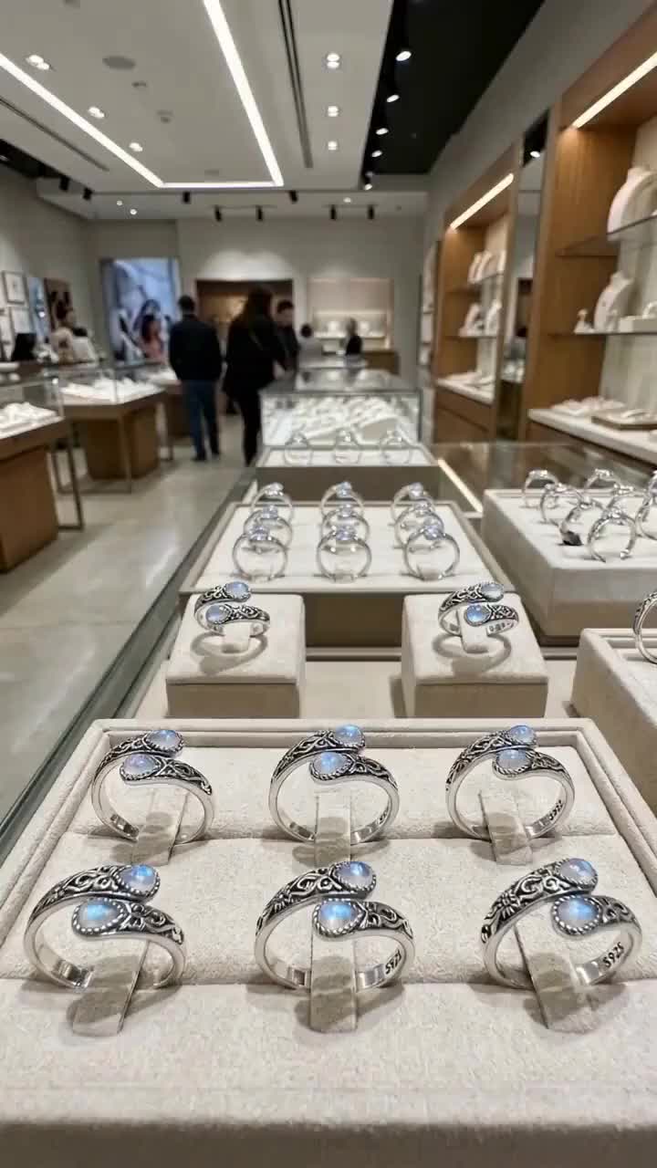 Ring mit Gänseblümchen-Muster
