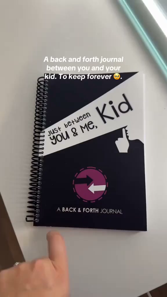 Just Between You & Me Kid Back and Forth Journal