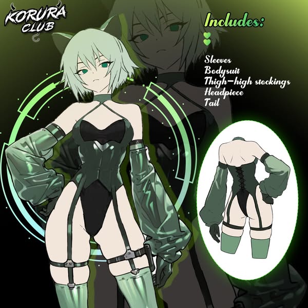 Pre-order Cosplay Catgirl Costume KO169
