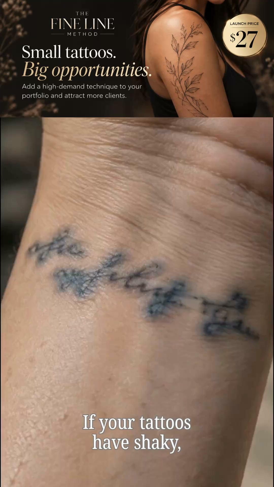 Master Fine Line Tattooing for Just $27