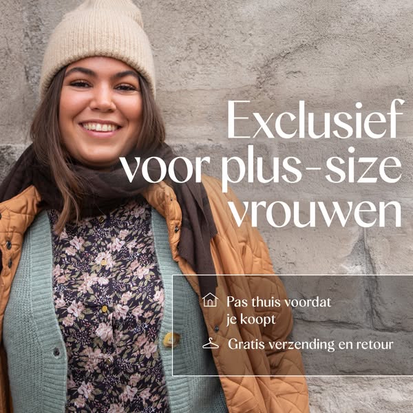 Exclusief voor maten 42-56
