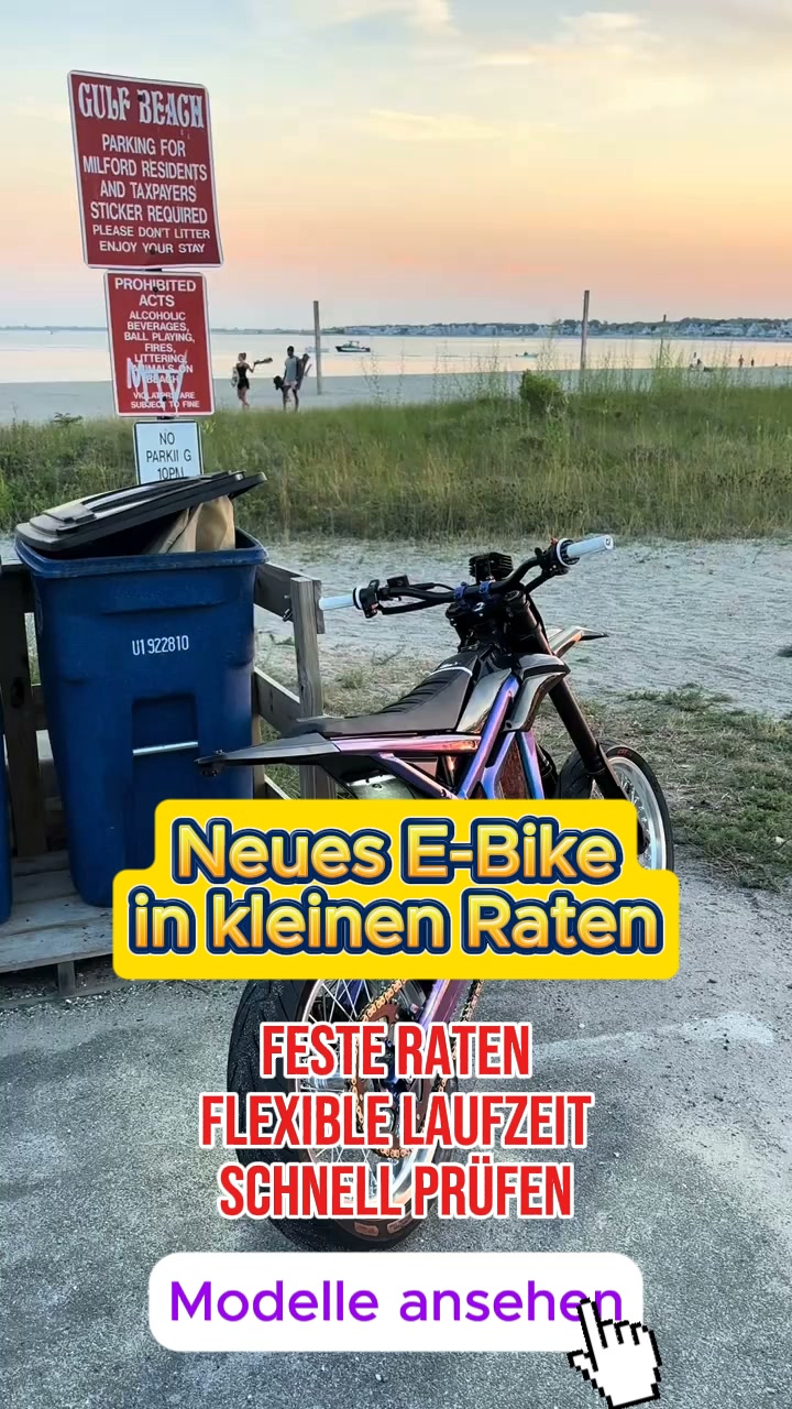 Das ultimative E-Bike | Bis zu 100 km Reichweite & Gratis Versand